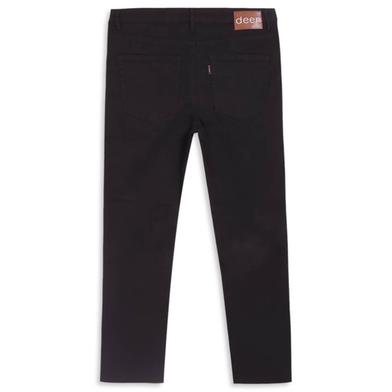 DEEN Black Twill 5-Pocket Pant 24 – Slim Fit image