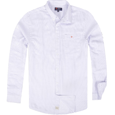 DEEN Blue Banker Stripe Shirt 20 – Regular Fit image