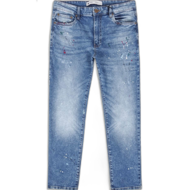 DEEN Blue Paint Splattered Jeans 71 image