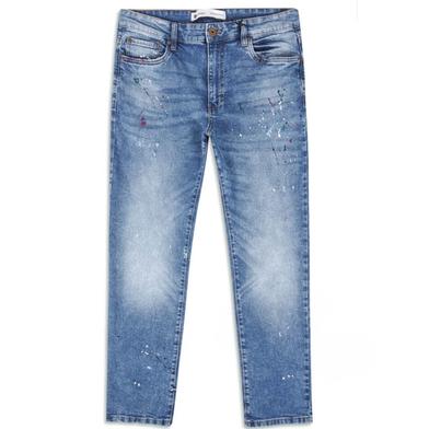 DEEN Blue Paint Splattered Jeans 71 image