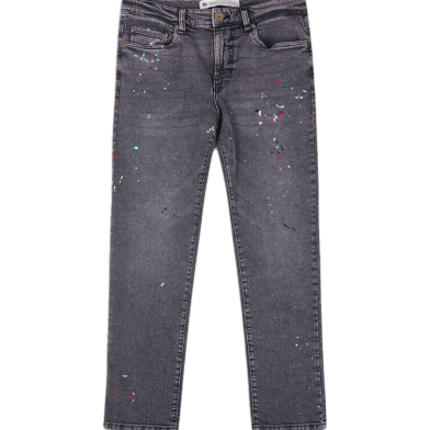 DEEN Grey Paint Splattered Jeans 70 image