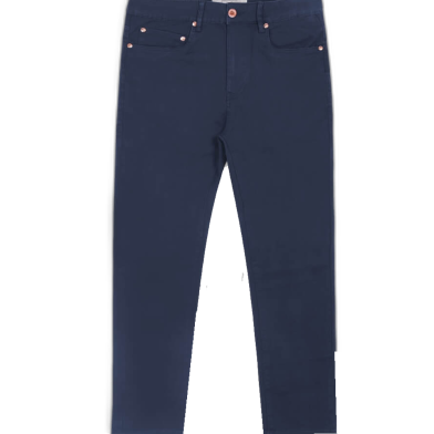 DEEN Navy Twill 5-Pocket Pant 25 – Slim Fit image