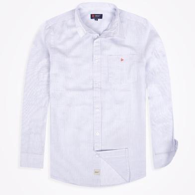 DEEN White Stripe Poplin Shirt 28 – Regular Fit image