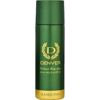 DENVER - Hamilton Deodorant Body Spray | Long Lasting Deodorant for Men - 165ML image