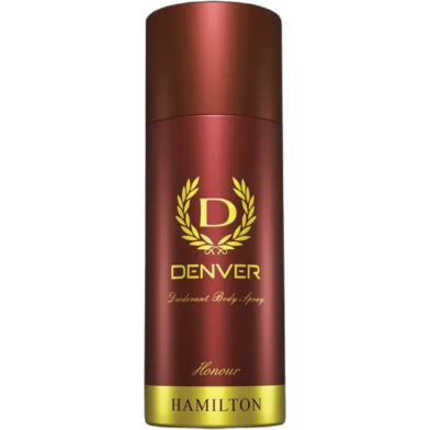 DENVER - Hamilton Honor Deodorant Body Spray | Long Lasting Deodorant for Men - 165ML image