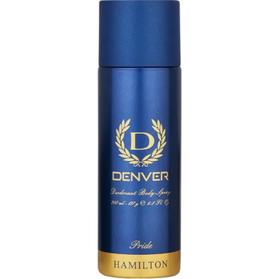 DENVER - Hamilton Pride Deodorant Body Spray | Long Lasting Deodorant for Men - 165ML image