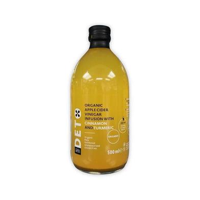 DETOX Apple Cider Vinegar infusion with cinnamon and turmeric - 500 ml image