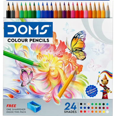 DOMS Fsc 24 Shades Colour Pencil image