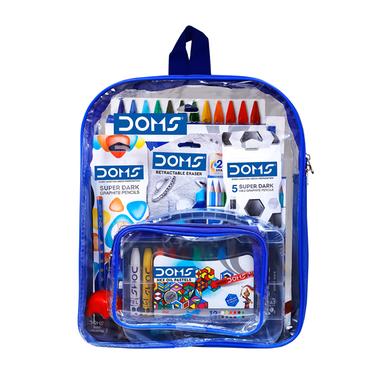 DOMS Smart Kit Full Bundle Value Pack With Transparent Zipper Bag image