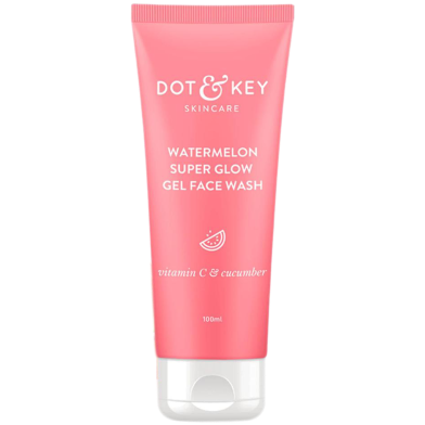 DOT and KEY Watermelon Super Glow Gel Face Wash With Vitamin C and Cucumber - 100g image