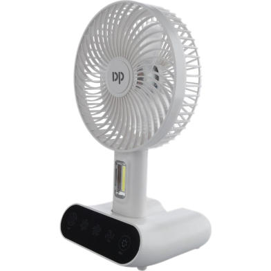 DP Rechargeable Touch Mini Table Fan With Lamp - DP-7624 image