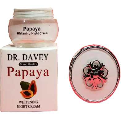DR.Davey Papaya Whitening Night Cream-25g image