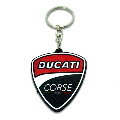 DUCATI PVC Keychain Key ring Red Rubber Motorcycle Bike Car Collectible Gift New (keyring_ducati_1) image