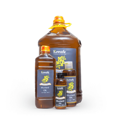 Krrishi Ghani Banga Mustard Oil 100 ml image