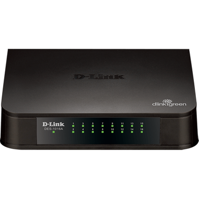 D-Link DES-1016A-16-port 10/100M Unmanaged Switch image