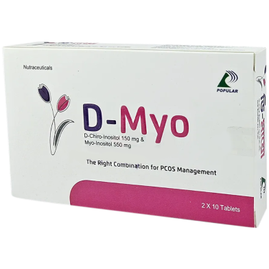 D Myo 150mg 550mg Tablet 10's Strip image