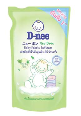 D-Nee Baby Fabric Softener Pouch (Green) - 600 ml image