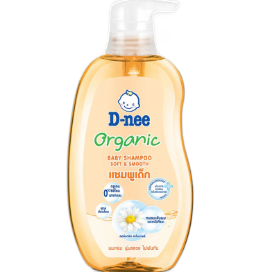 D-Nee Organic Soft and Smooth Baby Shampoo 400 ml image