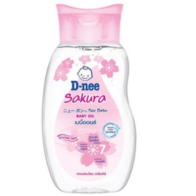 D-nee Sakura Gluten Free Baby Oil - 100ml image