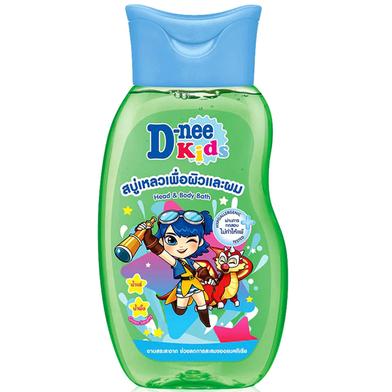 D-nee kids liquid soap head and body bath gummy 200 ml image
