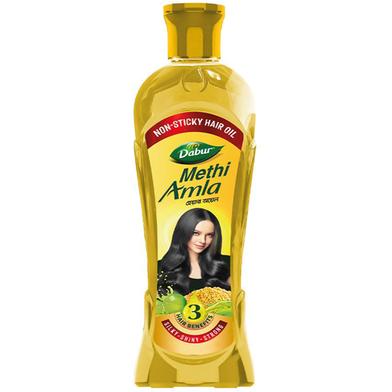 Dabur Methi Amla Non-Sticky Hair Oil 200 ml image