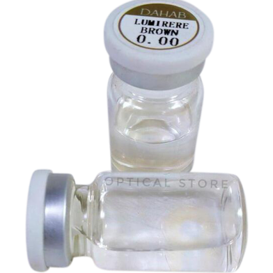 Dahab Lumirere Brown color Contact Lens image
