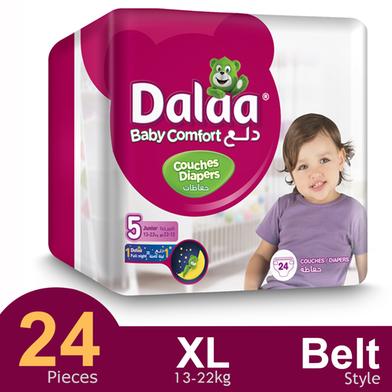 Dalaa Belt System Baby Diaper (24 Pcs) (13-22kg) image