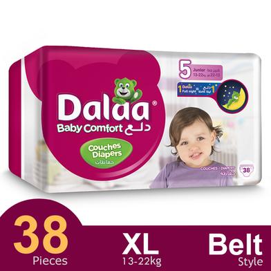 Dalaa Belt System Baby Diaper (38 Pcs) (13-22kg) image