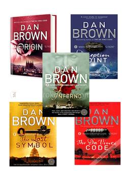 Dan Brown 5 books (Robert Langdon Series)(Rokomari Collection) image