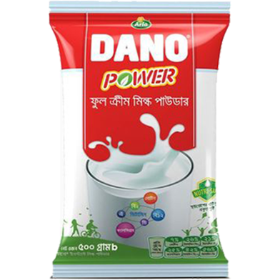 Dano Power Full Cream Milk Powder 500 gm image