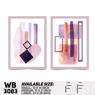 Ddecorator Modern Abstract Artwork Wall Decor image
