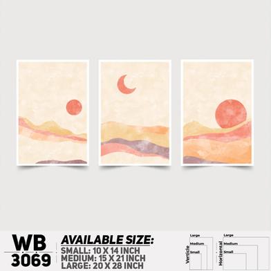 Ddecorator Modern Abstract Artwork Wall Decor image