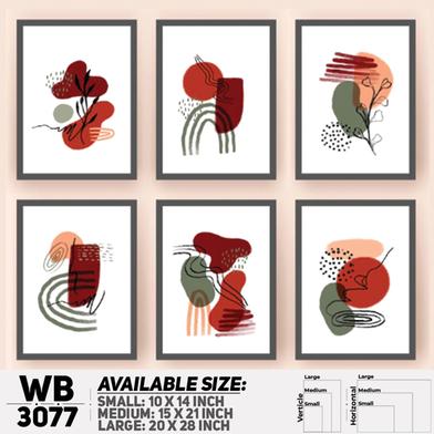 Ddecorator Modern Abstract Artwork Wall Decor image