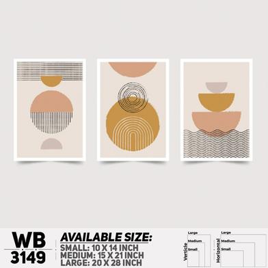 Ddecorator Modern Abstract Artwork Wall Decor image