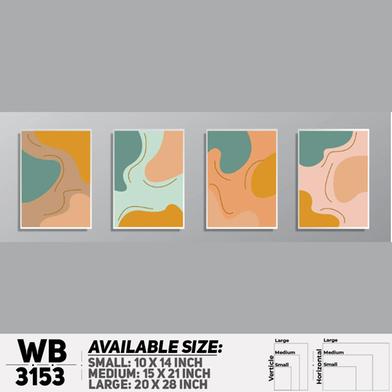 Ddecorator Modern Abstract Artwork Wall Decor image