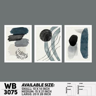 Ddecorator Modern Abstract Artwork Wall Decor image