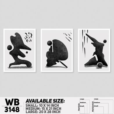 Ddecorator Modern Abstract Artwork Wall Decor image