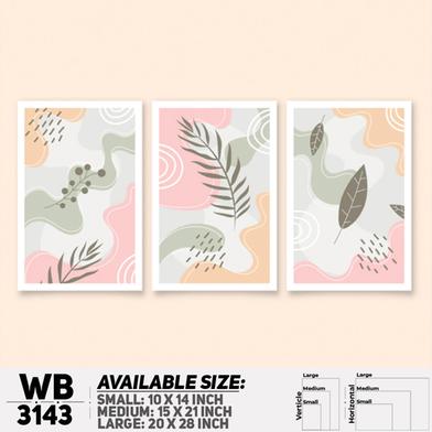 Ddecorator Modern Flower Artwork Wall Decor image