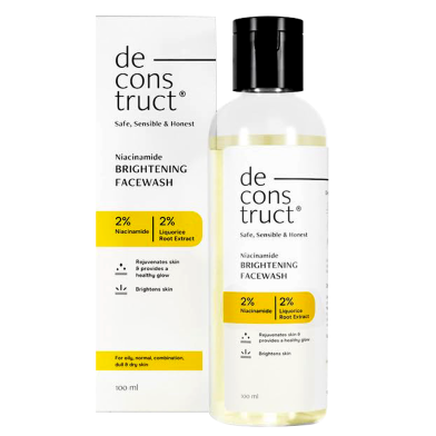 Deconstruct Niacinamide Brightening Face Wash - 100ml -494938113 image