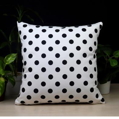 Decorative Cushion Cover Black And White 20x20 Inch image