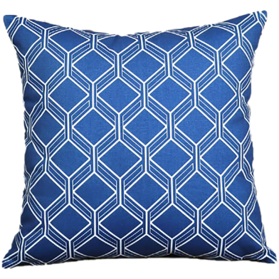 Decorative Cushion Cover, Navy Blue 20x20 Inch image