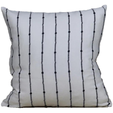 Decorative Cushion Cover, White 22x22 Inch 78339 image