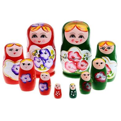 Decorative nesting dolls image