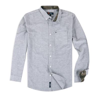 DEEN Grey Oxford Shirt 11 – Regular Fit image