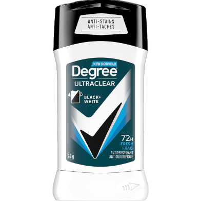 Degree UltraClear Black plus White Antiperspirant Deodorant Stick 76 gm image