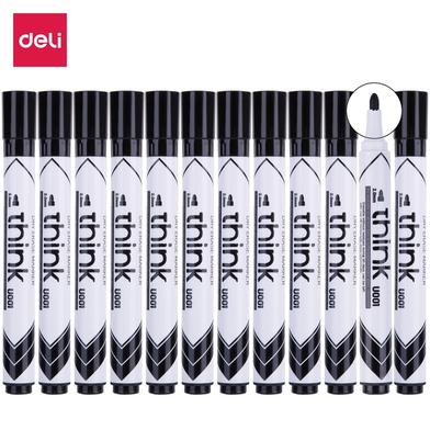 Deli Dry Erase Marker 12 pcs (Black) image