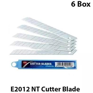 Deli E2012 NT Cutter Blade - 6 Boxes) image