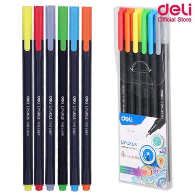 10 Colors Fine Line Metallic Marker Pen Liner Felt-tip Pens Brush List  Diary For Drawing