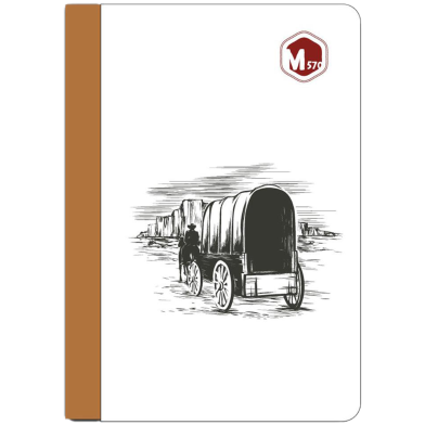 Deli Notebook Off-White Cartridge Paper Blank page image