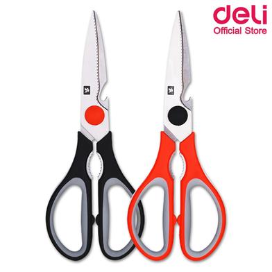 Deli Multi-Function Kitchen Scissors (225mm, 8 4/5 image